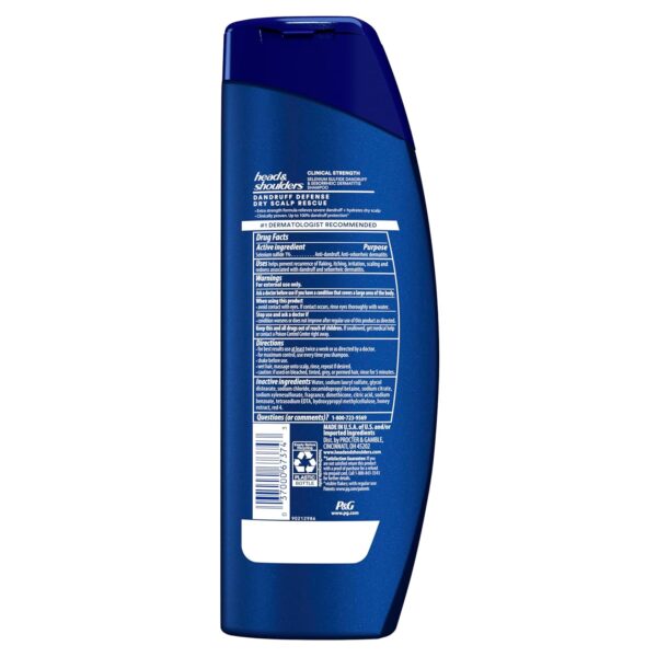 Head & Shoulders Clinical Dandruff Defense + Dry Scalp Rescue Shampoo 13.5 oz Twin Pack