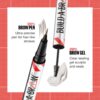 Maybelline Build-A-Brow 2-in-1 Brow Pen and Sealing Eyebrow Gel, Eyebrow Makeup for Real-Looking, Fuller Brows, Soft Brown, 1 Count