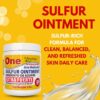 Arymar Sulfur Ointment 9% Acne Spot Treatment for Face and Body (2oz / Pack of 1)