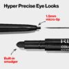 Revlon Gel Eyeliner, ColorStay Micro Hyper Precision Eye Makeup with Built-in Smudger, Waterproof, Longwearing with Micro Precision Tip, 215 Brown, 0.002 oz