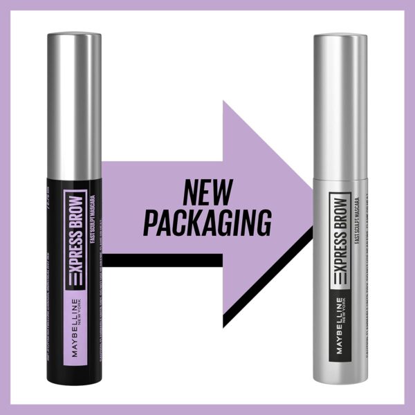 Maybelline Brow Fast Sculpt, Shapes Eyebrows, Eyebrow Mascara Makeup, Clear, 0.09 Fl. Oz.
