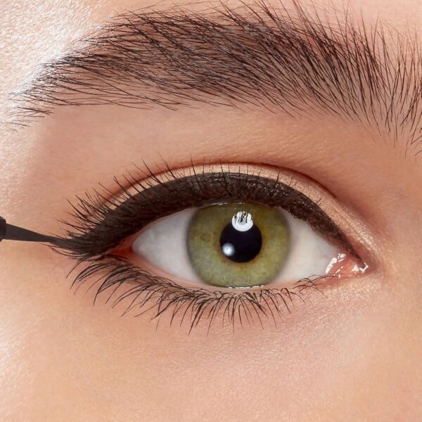 Eyeko Black Magic Liquid Eyeliner, Carbon Black - Intense - Precision Felt Tip Brush - Vegan 0.7ml