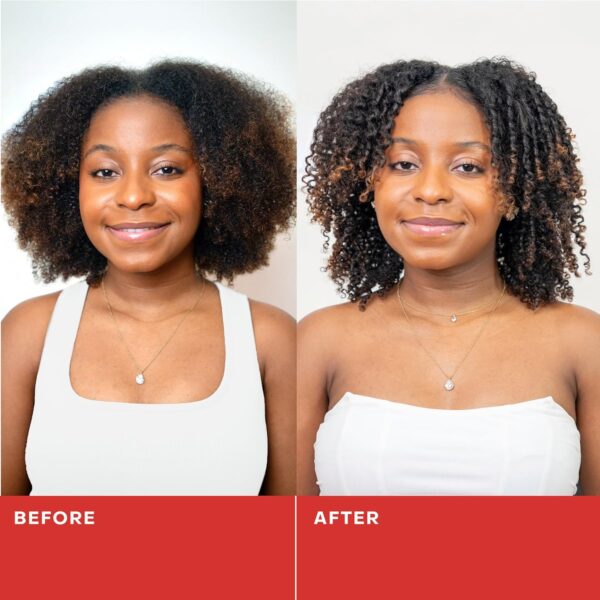 SheaMoisture Curl Stretch Multi-tasking Volume Cream Kalahari Melon Oil and a Tropical Vacation Scent With Hydrating Hyaluronic Serum, Defines Type 4 Curls For Days 11 Fl Oz