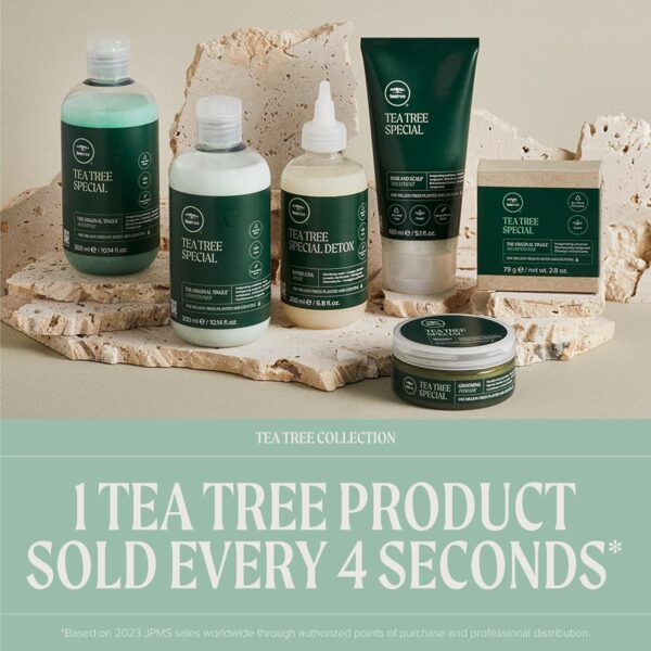 Tea Tree Hair and Body Moisturizer Leave-In Conditioner, Body Lotion, After-Shave Cream, For All Hair + Skin Types