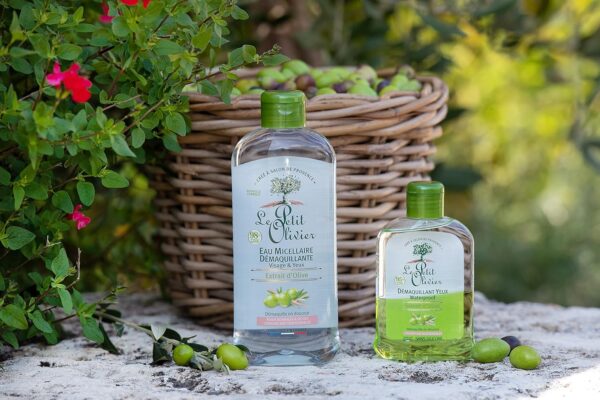 Cleansing Micellar Water - Enriched with Olive Extract - Gently Cleanses Skin - Made with Natural Origin Ingredients - 13.5 oz Cleanser