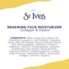 St. Ives Face Moisturizer Cream, Collagen and Elastin, Renewing Facial Moisturizer for Women, Paraben Free, Dermatologist Tested Daily Moisturizing for Dry Skin Cruelty Free, 10 oz, 4 Pack