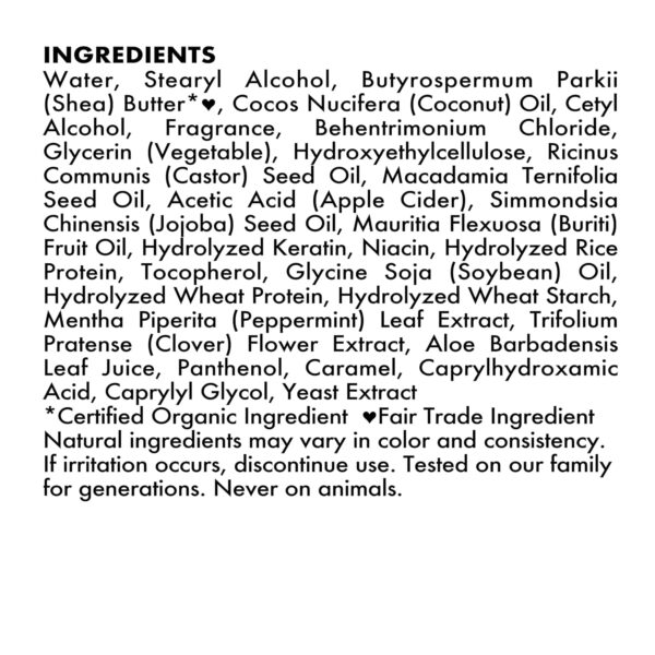 SheaMoisture Strengthen Conditioner Jamaican Black Castor Oil for Damaged Hair Cleanse 24 oz