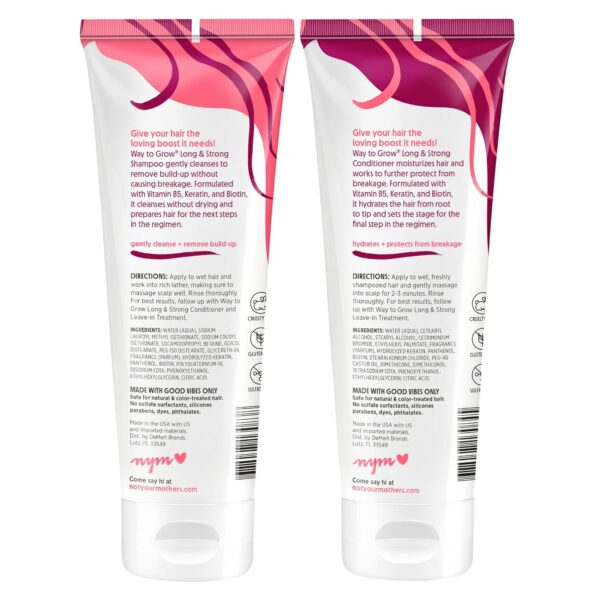 Not Your Mother's Way to Grow Shampoo and Conditioner (2-Pack) - 8 fl oz - Ideal for All Hair Types - Helps Cleanse, Moisturize, and Hydrate Dry and Damaged Hair