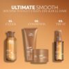 Wella Professionals ULTIMATE SMOOTH Shampoo for Dry, Dull & Frizzy Hair | For Shine & Smoothness | With Squalane & Omega 9 | Color Safe