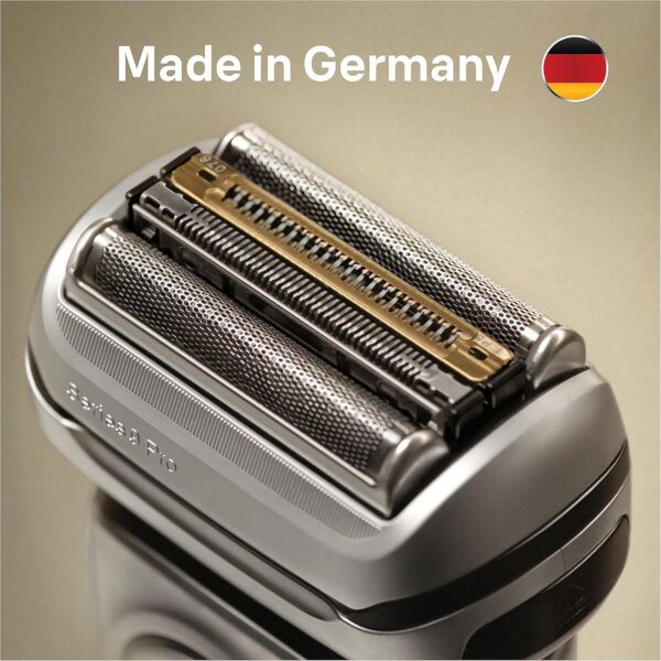 Braun Shaver Head Replacement Part 94M Silver, Compatible with Series 9 Pro and Series 9 Electric Razors for Men