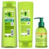 Garnier Fructis Sleek & Shine Shampoo, Conditioner + Anti-Frizz Serum Set for Frizzy, Dry Hair, Argan Oil (3 Items), 1 Kit (Packaging May Vary)