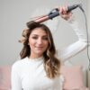 Hairitage Curl Envy Hair Curling Iron 1 1/4 Inch - Ceramic Tourmaline Curling Iron 1.25' Barrel - Silky Smooth + Bouncy Curls - 4 Digital Heat Settings up to 450 Degrees - Auto Shut-Off