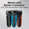 Braun Series 3 Pro Skin Electric Shaver Replacement Head - 32B - Compatible with Electric Razors 3000s, 3010s, 3040s, 3050cc, 3070cc, 3080s, 3090cc