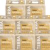 Terra Size 2 Plant-Based Diapers: Ultra-Soft & Chemical-Free, Superior Absorbency for Day or Night, 176 Count