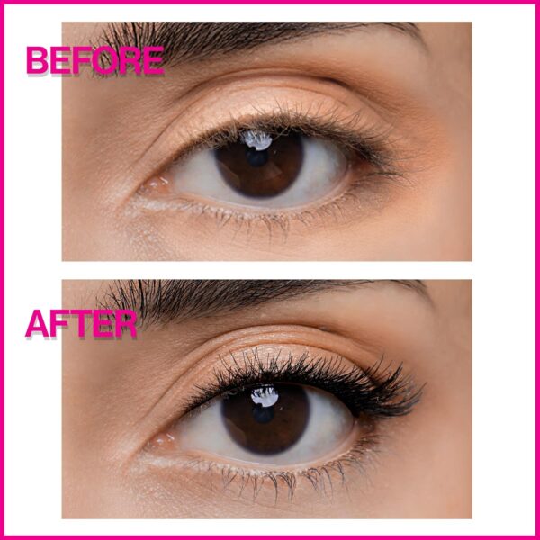 wet n wild Mascara - Lengthening, Vitamin E Enriched, Precision Comb Brush, Cruelty-Free, Gluten-Free, Sulfate-Free & Vegan - Very Black