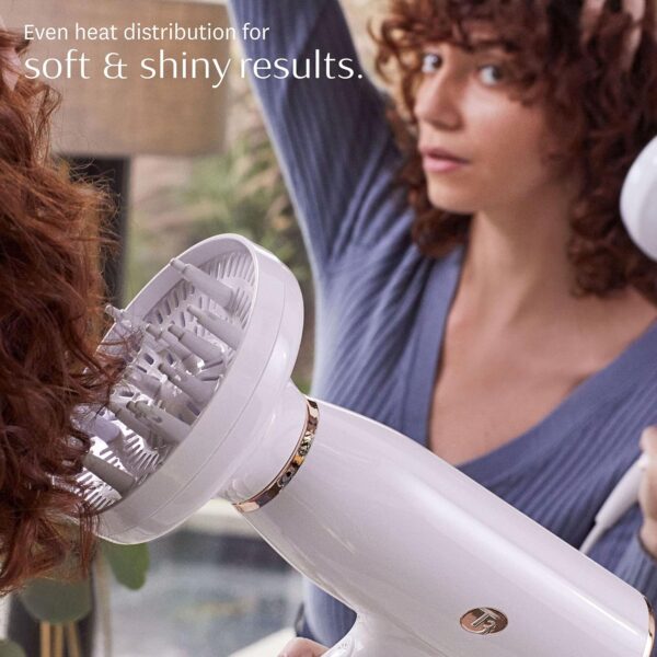 T3 SoftTouch 3 Diffuser | Compatible with T3 AireLuxe, T3 Featherweight StyleMax & T3 Featherweight 3i Hair Dryers only | Volumize, Define Curls and Eliminate Frizz for Wavy, Curly or Coily Hair