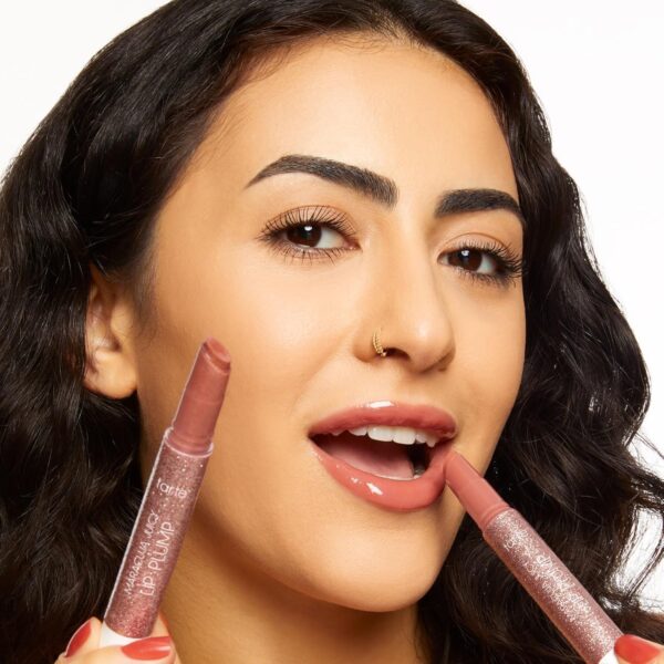 tarte maracuja juicy lip plump bestsellers duo - dahlia & rosy copper shimmer glass - full size