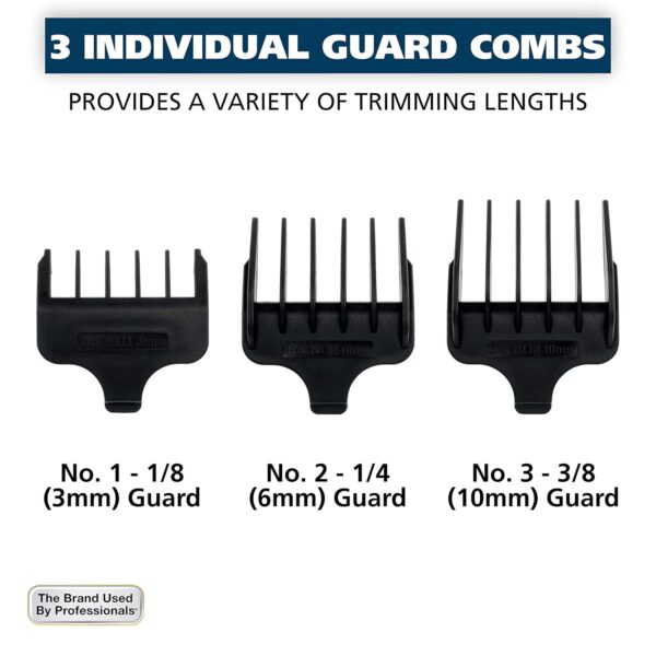 Wahl T-Pro Corded Compact Men's Beard Trimmer with Diamond Finished T Blade for Bump Free Precision Outlining, Detailing, and Trimming - Model 9307-300