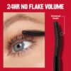 Revlon ColorStay Full Time Mascara, Volumizing Eye Makeup, 24 Hour Wear, Smudge-Proof, Non-Clumping and Flake-Free Formula, 401 Blackest Black