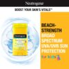 Neutrogena Beach Defense Kids Sunscreen Stick, Water-Resistant for Children, Broad Spectrum SPF 60+ for UVA/UVB Sun Protection, Oxybenzone-Free, Twin Pack, 2 x 1.5 oz