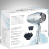 INFINITIPRO BY CONAIR SmoothWrap Hair Dryer with Diffuser | Blow Dryer for Less Frizz, More Volume and Body | With Advanced Plasma and Ceramic Technology | Mint