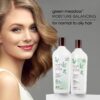 Bain de Terre Green Meadow Balancing Conditioner, Gentle Moisture Balance for Soft, Silky & Bouncy Hair with Argan & Monoi Oils, Paraben-free, Color-Safe, Vegan (2 sizes)