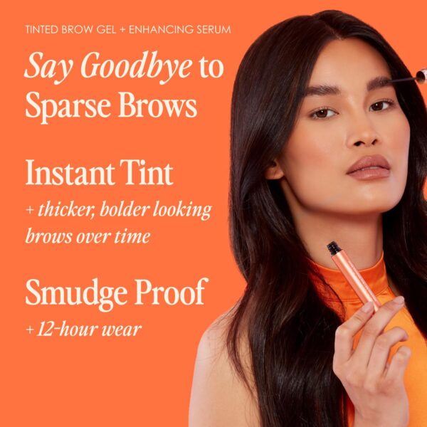 Grande Cosmetics GrandeBROW 2-in-1 Tinted Brow Gel + Brow Enhancing Serum