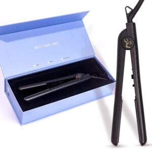 Pyt Professional Flat Iron Ceramic Hair Straightener Styling Tool Black