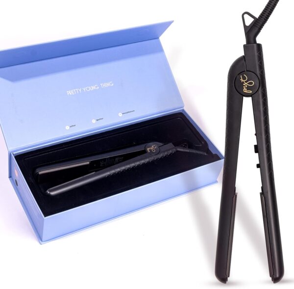 Pyt Professional Flat Iron Ceramic Hair Straightener Styling Tool Black