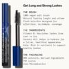 Pacifica Stellar Gaze Mascara (Supernova Black, Glass Vial) – Length & Strength Formula with Coconut & Vitamin B, Sustainable Packaging, Vegan