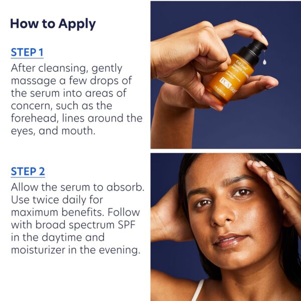 PCA SKIN ExLinea Peptide Smoothing Face Serum, Spot Treatment Serum for Fine Lines and Wrinkles, Firms and Strengthens Aging Skin, Formulated with Squalene and Hyaluronic Acid, 1.0 oz Pump