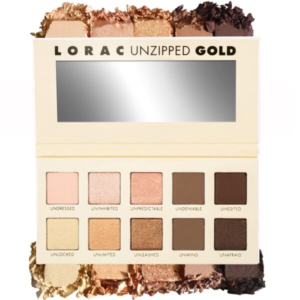 LORAC Unzipped Eyeshadow Palette, Matte And Glitter Finish