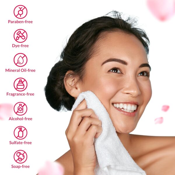 Hada Labo Tokyo Gentle Hydrating Foaming Facial Cleanser, Fragrance-Free Sensitive Skin Face Wash with Hyaluronic Acid and Conditioning Agents Soften Skin, Locks In Moisture, 5.0 Oz