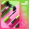 Maybelline Great Lash BIG Washable Mascara, Volumizing, Thickening, Lengthening Mascara, Brownish Black, 2 Count