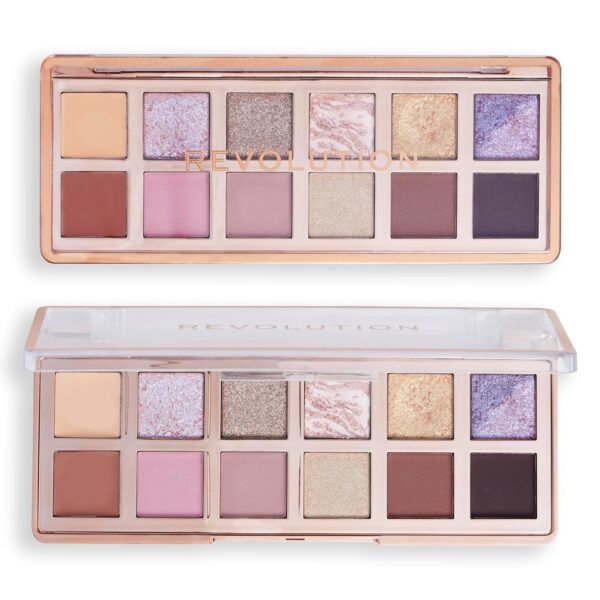 Revolution, The Enchanted Icon Eyeshadow Palette, 12 Ultra-Pigmented Matte & Shimmer Finishes & Shades, Long-Lasting & Blendable, Vegan & Cruelty-Free, 3.53 oz