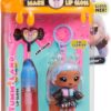 Yummiland Lip Gloss Doll: Sour Sweeties - Gabi Gummybear Includes DIY Lip Gloss + Removable Keychain, Cosmetic Play, Collectible, Ages 4+