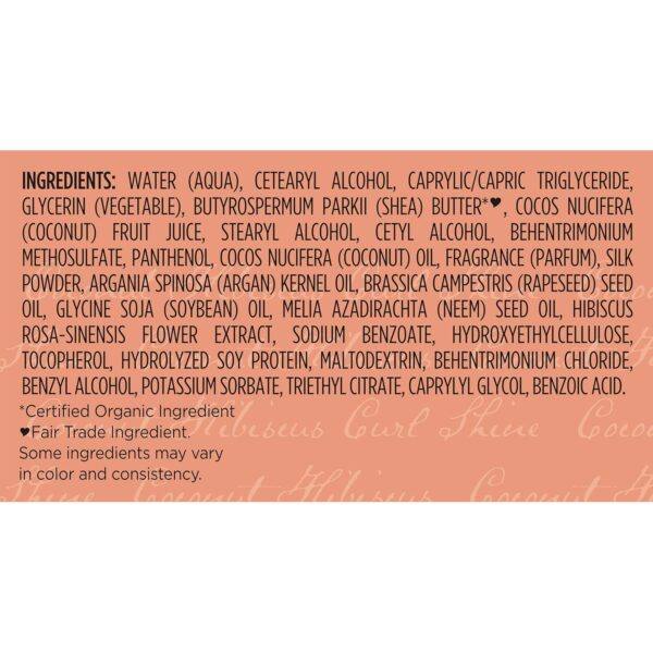 SheaMoisture Hair Mask Coconut & Hibiscus for Dry Curls Hair Mask with Shea Butter 11.5 oz