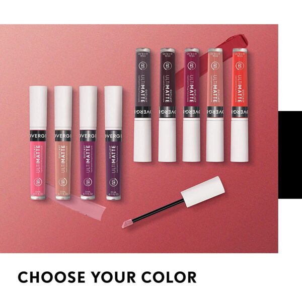 COVERGIRL Outlast Ultimatte One Step Liquid Lip Color, Very Sancerre, Very Sancerre, 0.11 Fl Ounce