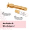 Eylure Naturals No. 031 Reusable Eyelashes, Adhesive Included, 1 Pair