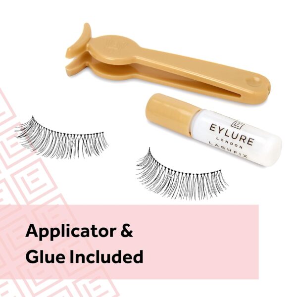 Eylure Naturals No. 031 Reusable Eyelashes, Adhesive Included, 1 Pair