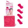 Eye MITT by The Original MakeUp Eraser, Erase All Eye Makeup With Just Water, Including Waterproof Mascara, Eyeliner, and More! Pack of 4 Mitts + laundry bag