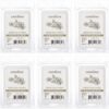 Carolina Candle Green Tea & Citrus Scented Wax Melts, Soy-Based White Wax Blend, 6 Wax Cubes, 2.46 oz - Pack of 6