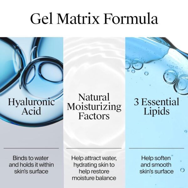 Neutrogena Hydro Boost Water Cream, 72 Hr Hydration for Normal/Extra Dry Skin, Fragrance Free, Face Moisturizer with Hyaluronic Acid, 1.7 oz. & Trial Size Hydro Boost Hydrating Gel Cleanser, 0.5 fl oz