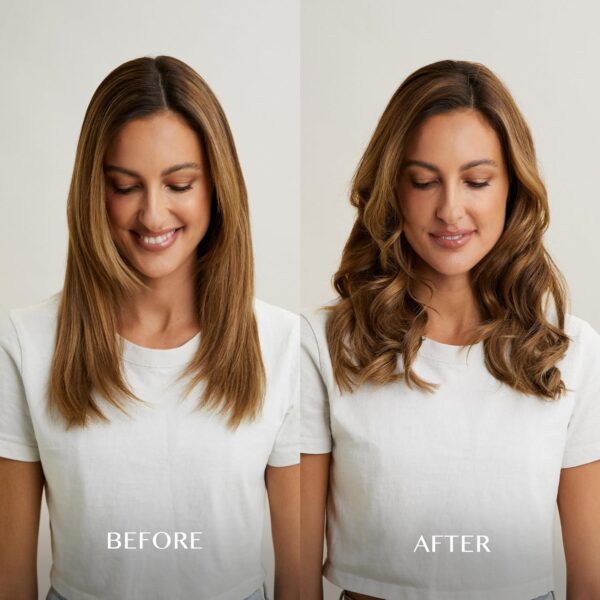 Kristin Ess Hair 3-in-One Ceramic Flat Iron Hair Straightener for Straightening, Waving + Curling, Soft Heat Technology for Smoothing + Frizz Control, Dual Voltage, Auto Shut-Off