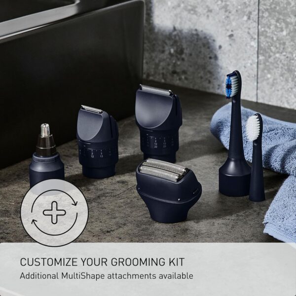 Panasonic MultiShape Electric Trimmer for Beard, Hair and Body, 58 Adjustable Cutting Lengths and Advanced Blade System, Cordless Waterproof Wet/Dry Clipper for Men - ER-ACKN2-HB