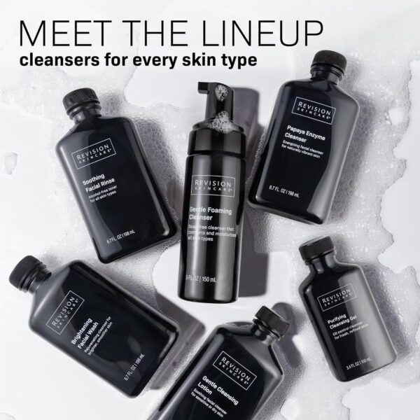 Revision Skincare Brightening Facial Wash, Exfoliating Face Cleanser with Vitamin C and Vitamin E