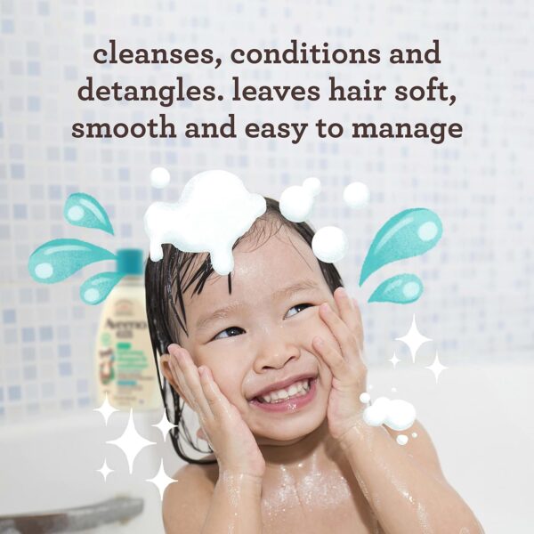 Aveeno Kids 2-in-1 Shampoo and Conditioner, Hydrating Shampoo and Conditioner for Soft, Smooth and Easily Manageable Hair, Oat Extract Formula, Gentle Scent, Hypoallergenic, 12 fl. oz, 3 Pack