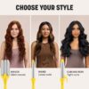 Drybar The Mixologist Interchangeable Styling Iron | One Tool with Three Different Hair Styles of Waves and Curls, Reduces Frizz, Adds Shine, Maintains Healthy Locks for all Hair Types