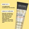 John Frieda Sheer Blonde Highlight Activating Conditioner, Brightening Conditioner for Blonde Hair, Maintains Moisture and Enhances Color with Avocado Oil, 8.45 Oz, Pack of 2