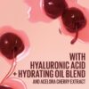 Maybelline Lifter Glaze Oil Balm with Hyaluronic Acid and Hydrating Oil Blend, Lip Balm with 24HRs of Smooth, Moisturizing Shine, Acai Glaze (Sheer Black Cherry)